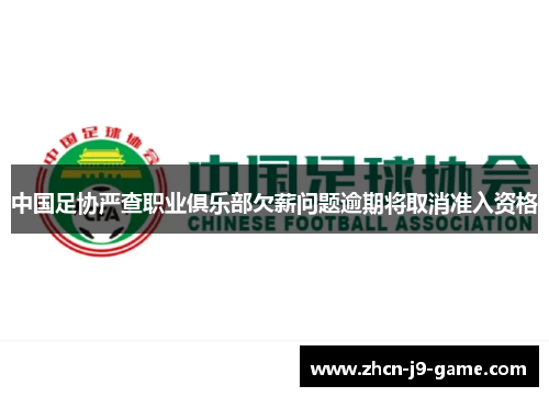 中国足协严查职业俱乐部欠薪问题逾期将取消准入资格 中国足协严查职业俱乐部欠薪问题逾期将取消准入资格